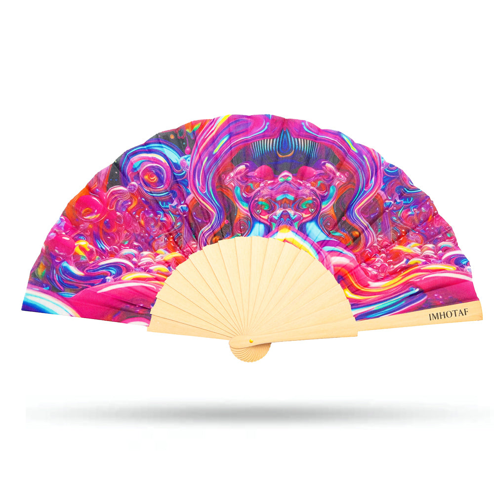 Liquid Galaxy Hand Fan