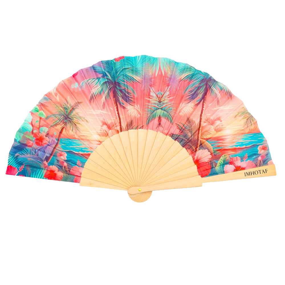 Hand fans for the beach