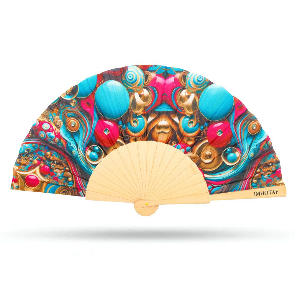 Stellar Jewels Hand Fan