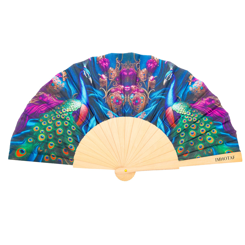 Hand fans for parties