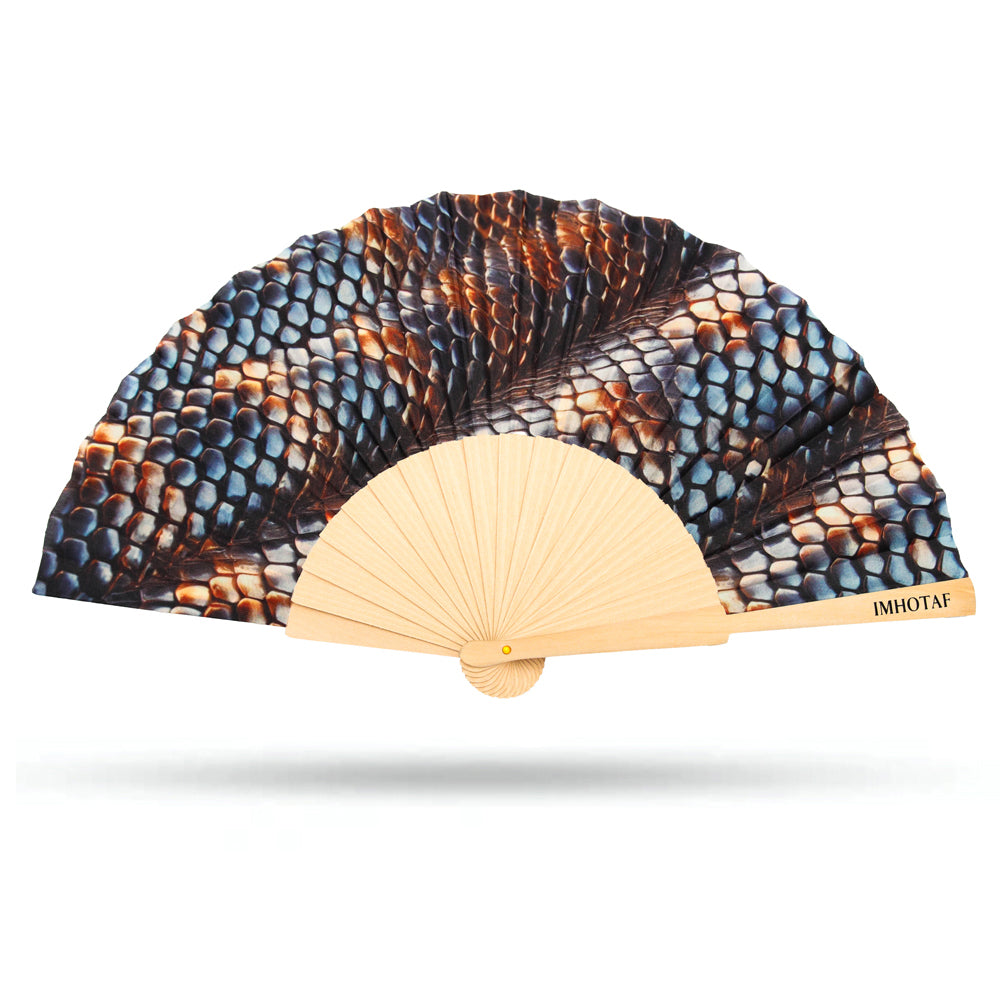 Python Mistica Hand Fan