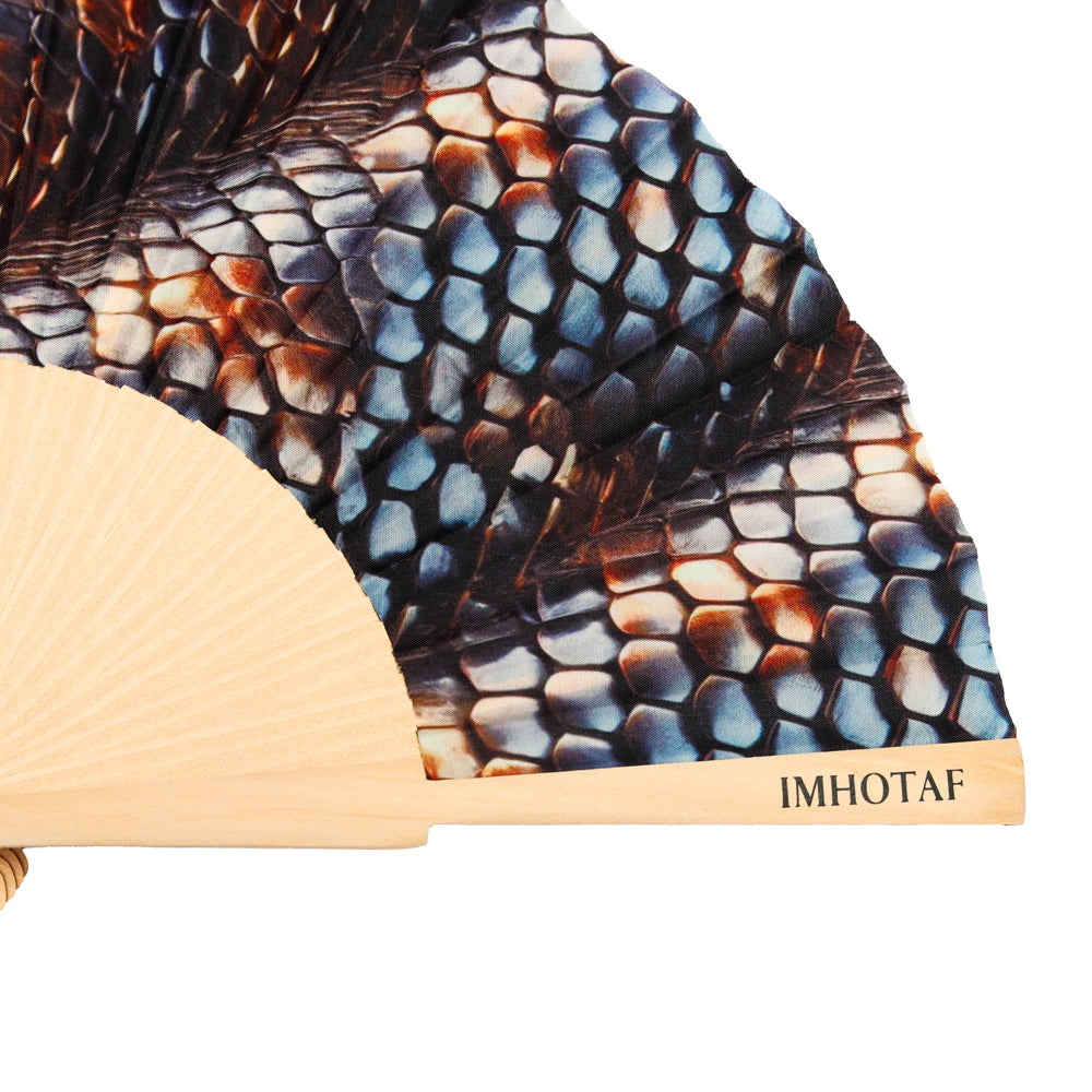 Python Mistica Hand Fan