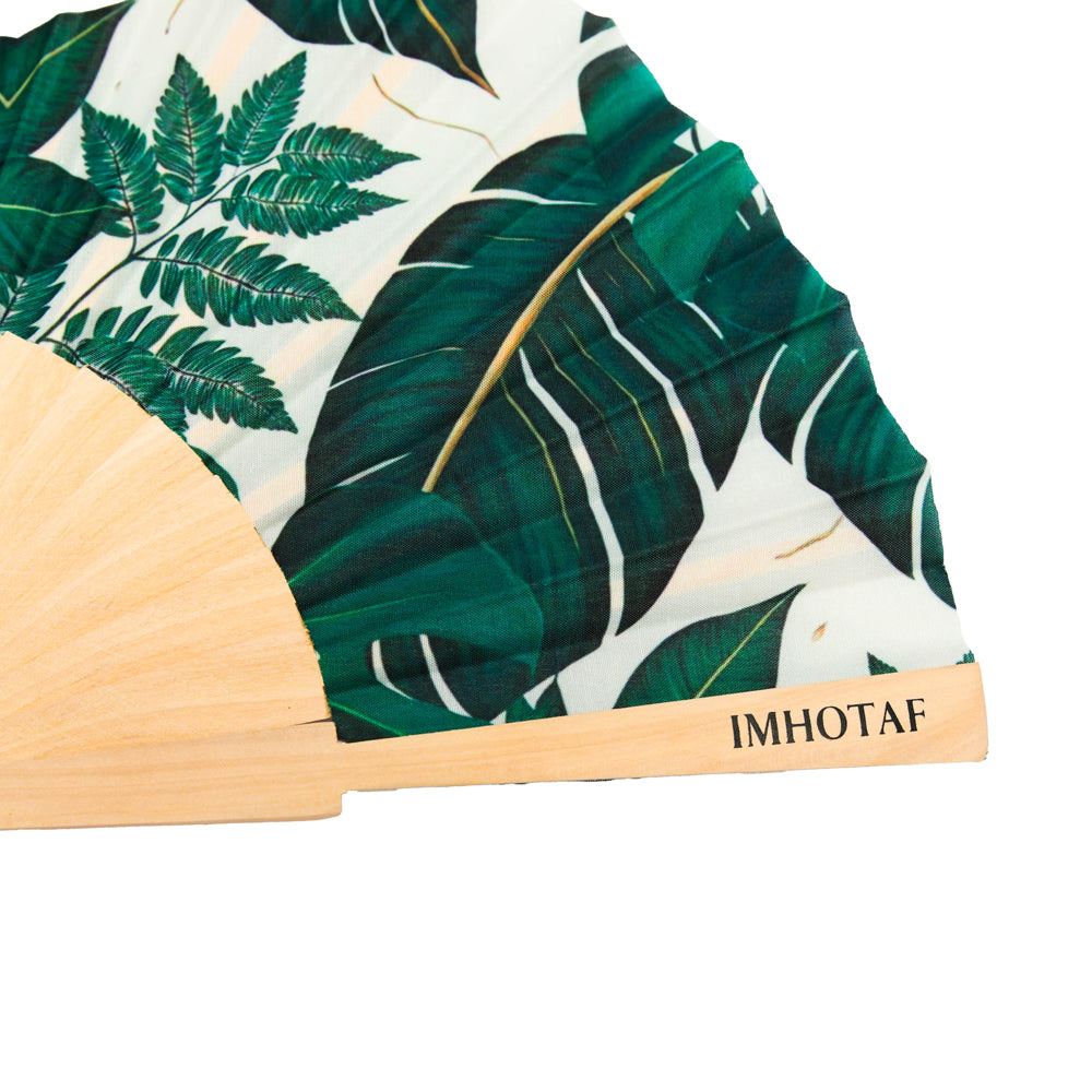 Tropical Bliss Hand Fan